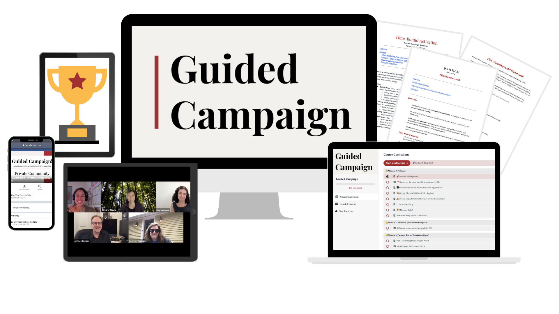 Guided Campaign Program impact production materials